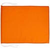 TOMAC IHP-03-03 Colored Flag with String Polyester, Orange, 13.8 x