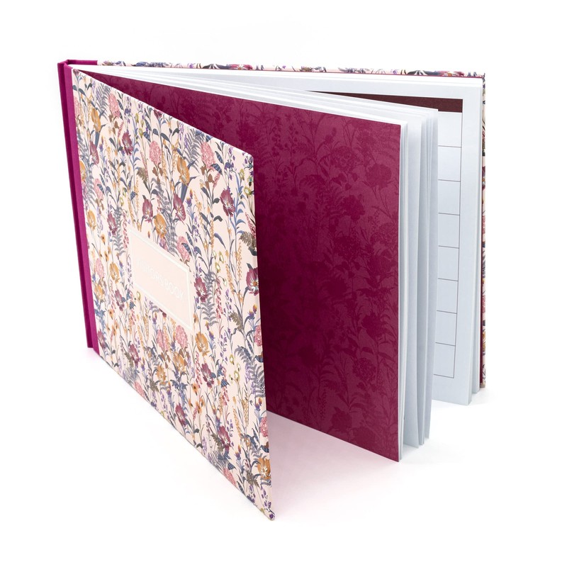 Pukka Pad, Bloom A4 Visitors Book – 96 Pages with