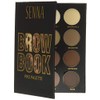 Senna Cosmetics Brow Book Pro Palette, 0.89 Ounce