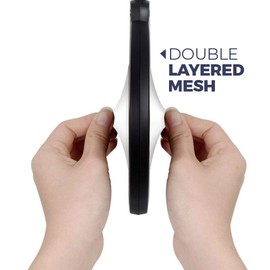 Dragonpad USA 6" Microphone Studio Pop Filter with Clamp - Black/White