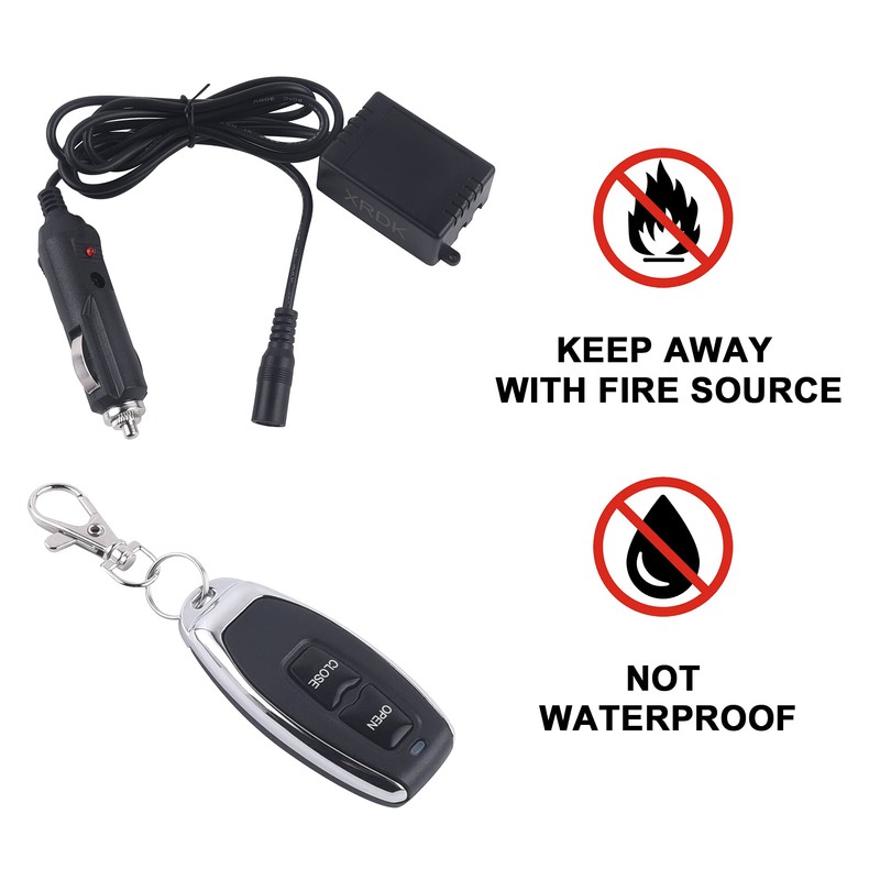 EVIL ENERGY Wireless Remote Controller Replacement Kit for Electric Exhaust