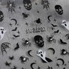 Spider Web 3D Nail Decals - Ghost, Skull Designs -
