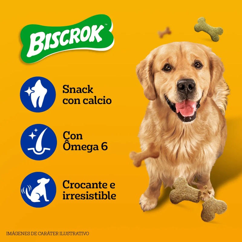 Pedigree Biscrok Snack Para Perros Adultos De 225g