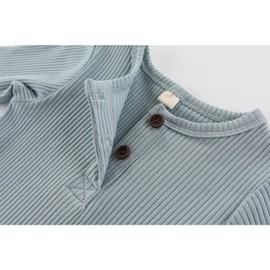 JELYLOVE Unisex Long Sleeve 4-Pack Baby Romper infant Boy Girl Jumpsuits 0-24Months New Born Outfits