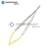 OdontoMed2011 T/c Castroviejo Needle Holder 7" Straight with Lock Round