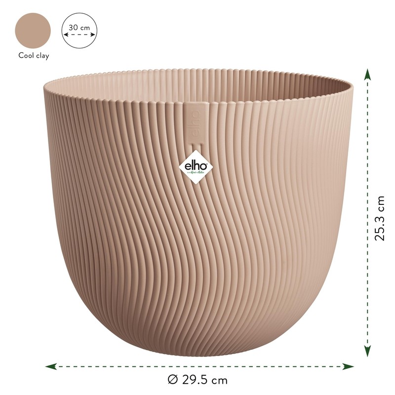elho Sereh Round 30 Flower Pot for Indoor and Outdoor