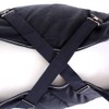 WALDHAUSEN Fleece Blanket Economic with Crossover Straps midnight blue Size:135