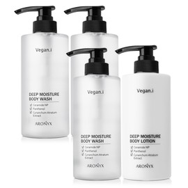 Mediflower Aronix Vegan Eye Deep Moisture Body 4-piece set (3 washes + 1 lotion) / 메디플라워 아로닉스 비건아이 딥 모이스처 바디 4종세트 (워시 3개+로션 1개)
