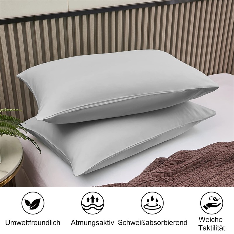 Lirex Pack of 2 cushion covers, 50 x 75 cm,