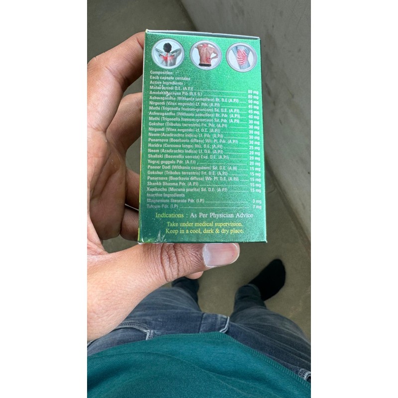 Rajasthan Herbals Dr. Relaxi (40 Capsules) | 100% Safe &