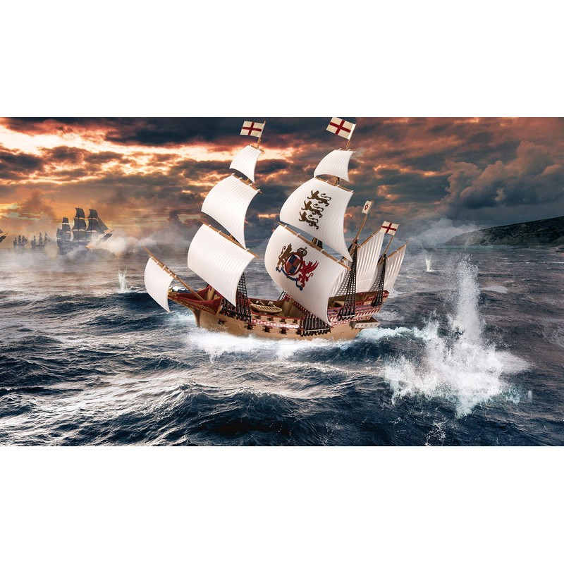 Revell Easy-Click 65661 Model Set HMS Revenge, 1:350 Model Kit