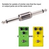 Guitar Pedal Coupler Effects Straight Connector Guitar Bass Effect Coupler