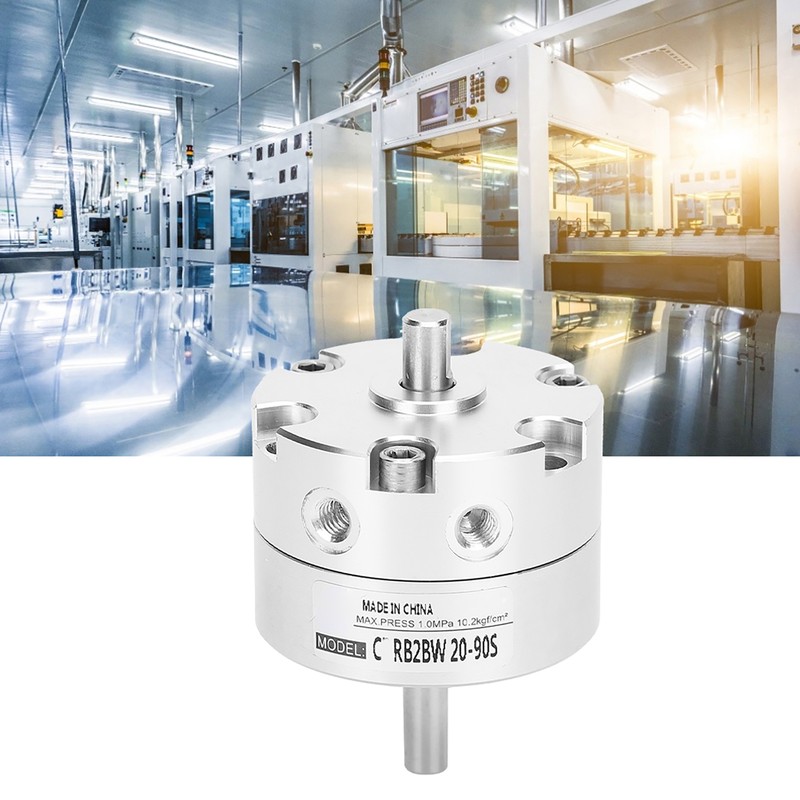 Air Cylinder Vane Type Rotary Stainless Steel Pneumatic Accessories CRB2BW20‑90S