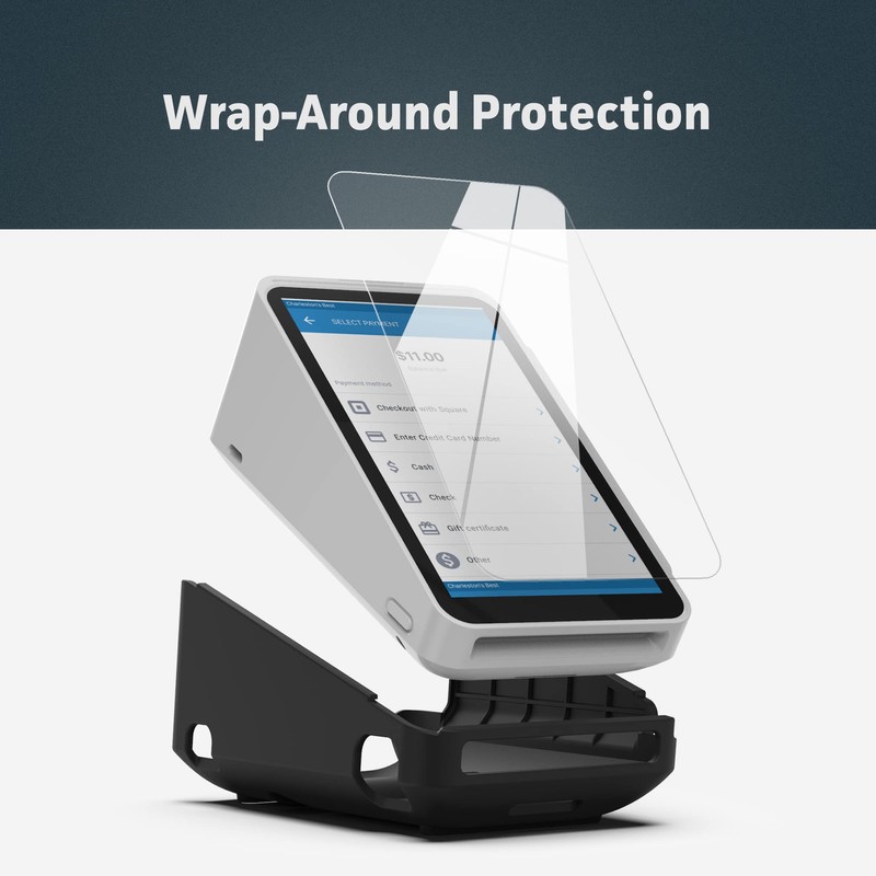 ENCASED Protective Case and Screen Protector for Square Terminal Card