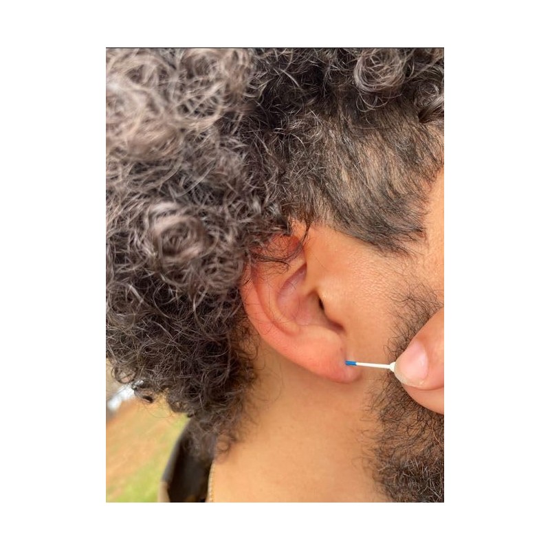 Insertable Piercing Cleaners Sturdy Tips Push Out Gunk, Odors; Cleans