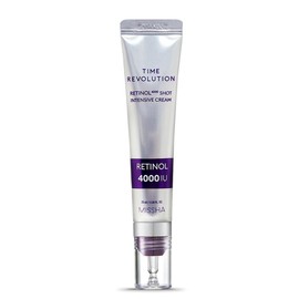 Missha Time Revolution Retinol 4000 Shots Intensive Cream 25ml / 미샤 타임 레볼루션 레티놀 4000샷 집중 크림 25ml