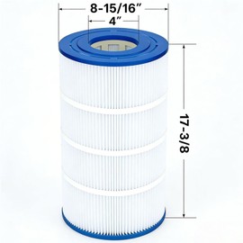 zuviuviz C-8411 Pool Filter Cartridge Compatible with Clearwater II 75, FC-1255,CX760RE, C751, C-8411, Pro Clean 75, PA76, 817-0075P, 817-0075N Hot Tub Filters 75 Sq. Ft.1 Pack