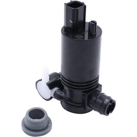 SHLPDFM Front Washer Pump with 2 Outputs Windscreen Washer Pump for Ford Fiesta MK6 2002-2015 1014003