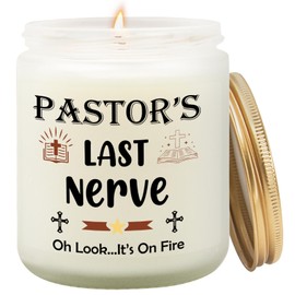 Goiicoln Funny Pastor Appreciation Gifts, Pastor Gifts for Men Women, Thank You Gift for Pastors, Retirement Ordination Gift for Pastors, Pastors's Last Nerve, Religious Christian Present for Man