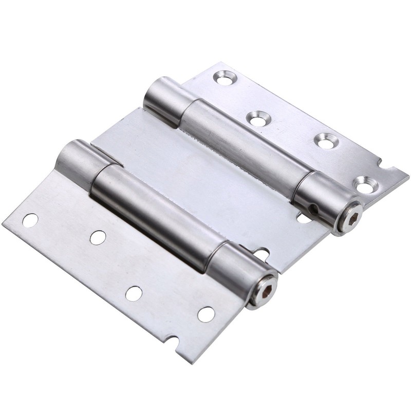 UHPPOTE 4 inch Stainless Steel Double Spring Door Freegate Hinge