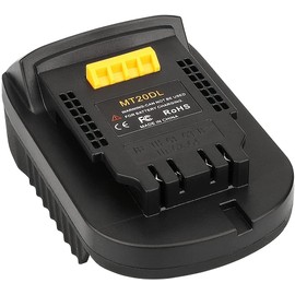 ZLWAWAOL MT20DL Battery Adapter Converter with USB Socket & Type-C Compatible for BL1830 18V Li-ion Battery Convert to 20V DCB206 DCB204 DCB200 Battery for 20V Cordless Power Tools