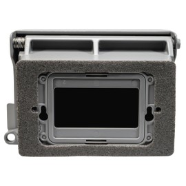 Southwire Metal Weatherproof Electrical Outlet Cover, Vertical 1-Gang, Extra Duty, 9-in-1 Gray