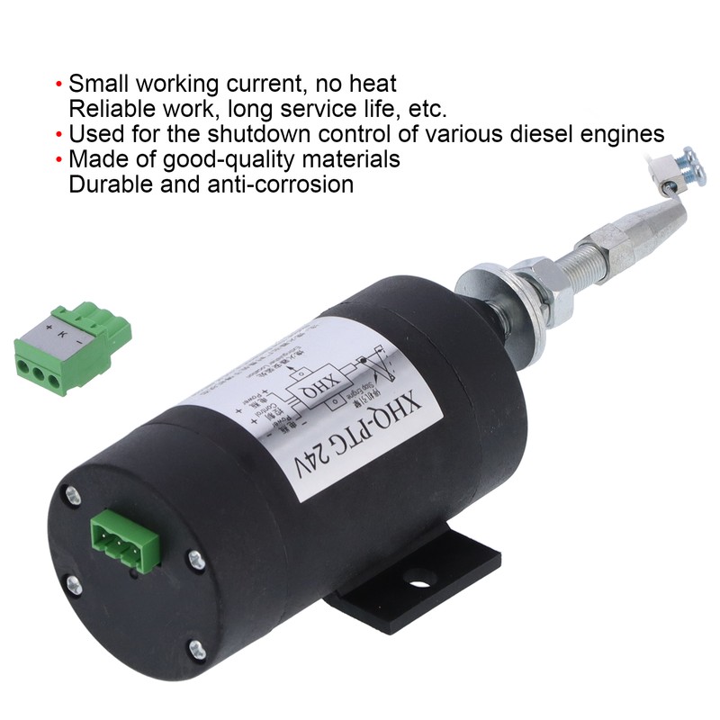 Fuel Shut Off Solenoid Valve Diesel Engine Generator Set Stop