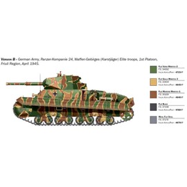 Italeri 6599 1:35 Carro Armato P40 Model Building Kit, Standing Model Building, Crafts, Hobby, Gluing, Plastic Kit, Detailed Multi-Coloured