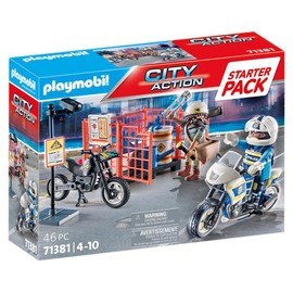 PLAYMOBIL City Action 71381 Police Starter Pack from 4 Years