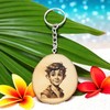 Promotech Peter Pan Handmade Laser Engraved Single Piece Natural Wood