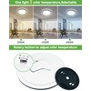 zemty 4Pack 12 Inch LED Ceiling Light Flush Mount, 28W