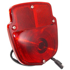 OVAL INDUSTRIES 1953 1954 1955 1956 FORD TRUCK RIGHT BLACK TAIL LIGHT ASSY # BAAA-13405-BR
