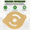 For DUP-10 DUP-13 Hydrostatic Transmission Brass Valve Plate - 1PC