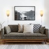 LASENCHOO Plug in Wall Sconces Set of Two, Modern Wall