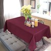 sourcing map Dining Table Cover Reusable Rectangular, Table Cloths Wipe