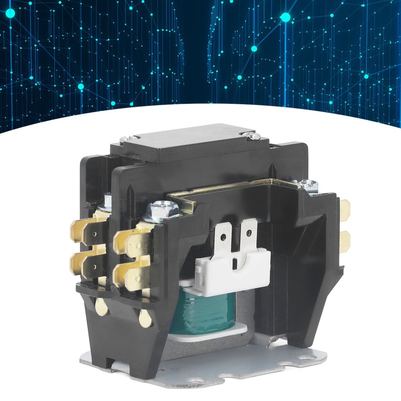 Air Conditioning Contactor Air Conditioner Condenser Compressor Contactor Replacement 25A