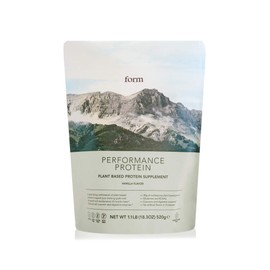 Form Performance Protein - Vegan Protein Powder - 30g of Plant Based Protein per Serving, with BCAAs and Digestive Enzymes. Perfect Post Workout. Tastes Great with Just Water! (Vanilla)