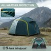 EchoSmile Tents for Camping 4/8 Person Waterproof Spacious Family Dome