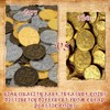Byhoo 100 Pcs Metal Pirate Token Coins Set, Realistic Treasure