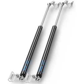 ARANA 25 inch 100 lb Gas Prop Strut Shock 25" 445N/100LB Gas Spring Struts, 2Pcs Set with L-Type Mounting Brackets for Heavy Duty Murphy Bed Large Garbage Box Floor Hatch Custom Window