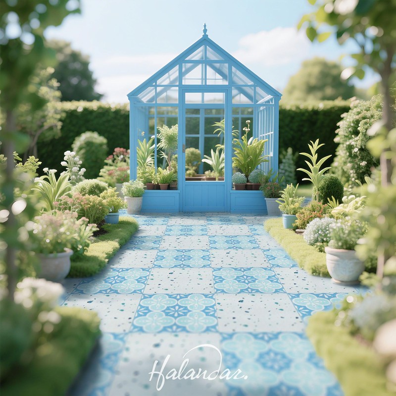 Halandar Dollhouse Flooring Tiles on 1/12 1/6 Scale Miniature Decor