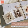 Peachly Baby Boy Memory Book - Baby Book for Boy
