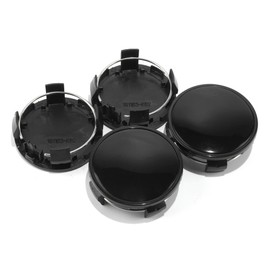 4Pcs 62mm(2.44in) Wheel Center Caps Wheel Rims Replacement PT385-30071 Black Hub Caps, Matrix Avalon Corolla Priu RAV4 Avanza Rim Caps OD:62mm(2.44in) ID:55.5mm(2.19in)