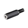Goobay 11059 Jack - 3.5 mm - stereo - plastic