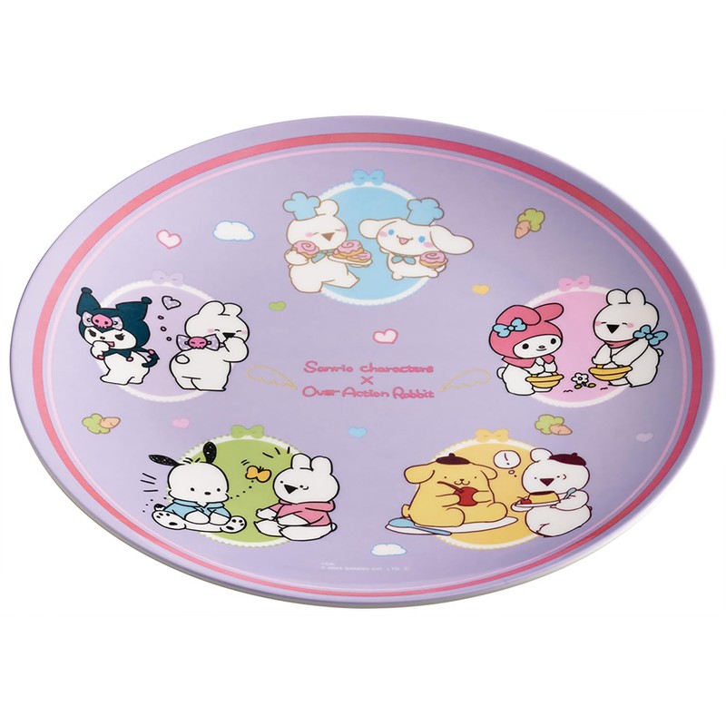 Skater MPL20P-A Melamine Plate, 7.9 inches (20 cm), Dish, Stylish,
