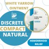 BenePura Hemorrhoids Ointment, Natural White Yarrow Ointment, Soothes Burning, Itching