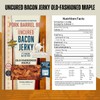 Pork Barrel BBQ Old-Fashioned Maple Bacon Jerky - Uncured Snacks,