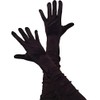 Forum Child Opera Satin Gloves, Black