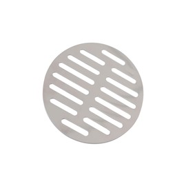 METALLIXITY Round Floor Drain Cover (6") 1Pcs, Stainless Steel Shower Drain Grate - for Furniture Repair, Bathroom Kitchen, Silver Tone