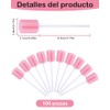 Isopos, Hisopos para Uso Diario, 100 Unidades, Diseño con Esponja,